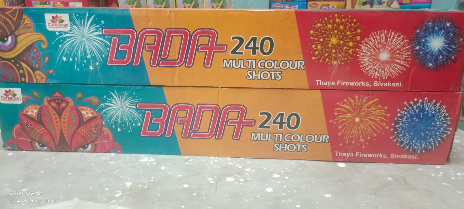 240 SHOTS MULTI COLOUR